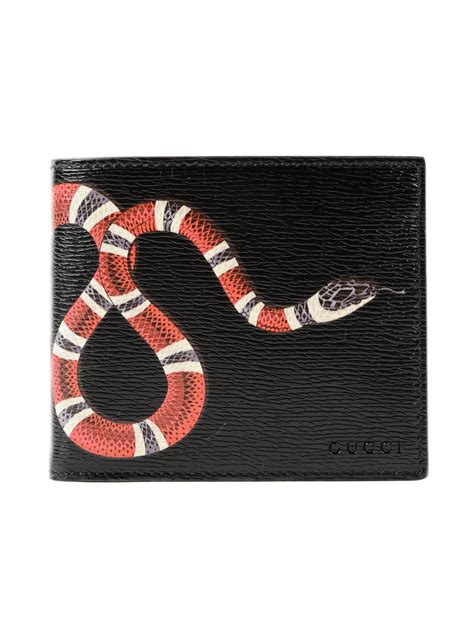 gucci coral snake wallet red|authentic Gucci snake wallet.